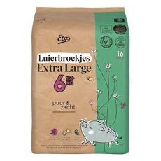 Etos Puur & Zacht Luierbroekjes Extra Large Maat 6 15+ kg 16 stuks