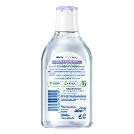 NIVEA Soothing Micellair Water Gevoelige huid 400 ML