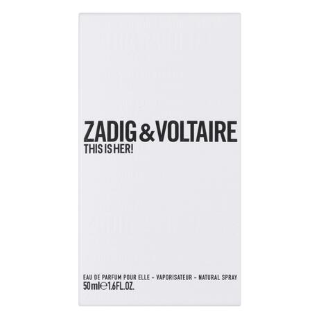 Zadig & Voltaire This is Her! eau de parfum 50 ML