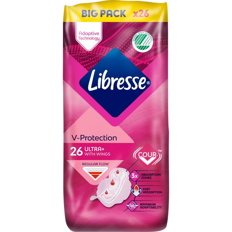 Libresse Ultra Regular Maandverband Big Pack 26 stuks