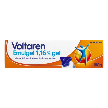 Voltaren Emulgel 1,16%  Diclofenac Gewrichtspijn Knie Vinger 180 gram