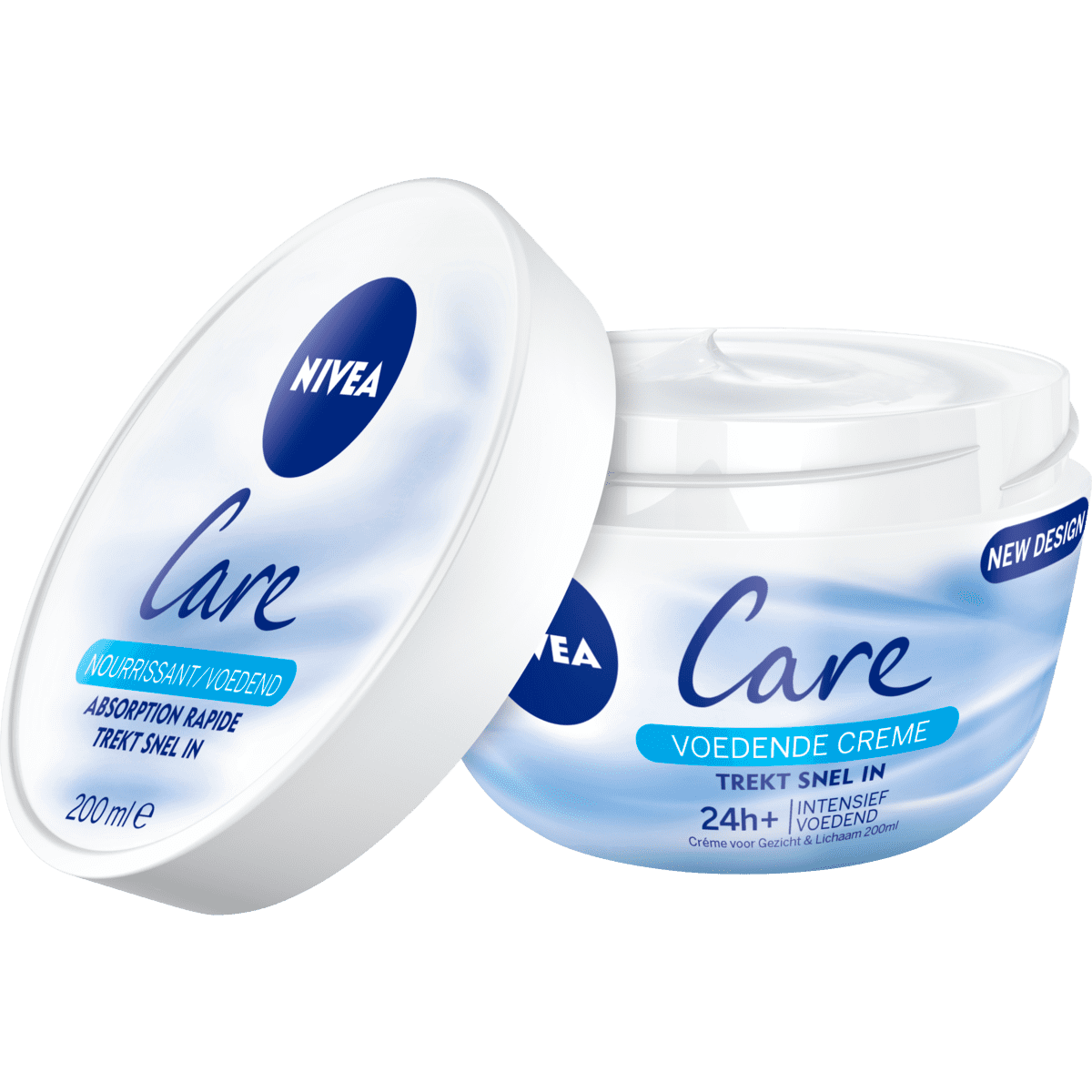 NIVEA Care Crème Voor gezicht & lichaam 200 ML 200 ML Etos