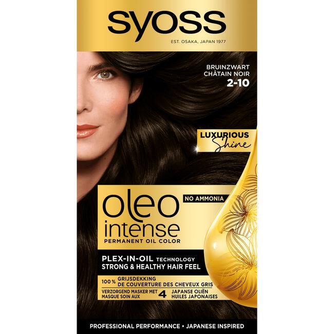 Syoss Oleo Intense 2-10 Bruinzwart/Châtain Noir