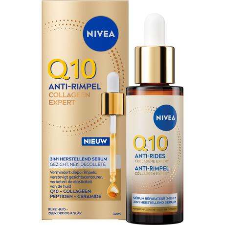NIVEA Q10 Anti-Rimpel Collageen Expert 3-in-1 Herstellend Serum 30 ML