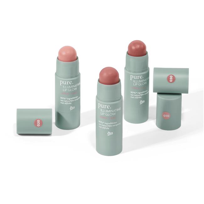 Etos Pure Illuminating Lip Glow Colour + Care 020 Rosy Glow