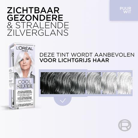 L'Oréal Paris Cool Silver Revitaliserende Zilververzorging Puur Wit