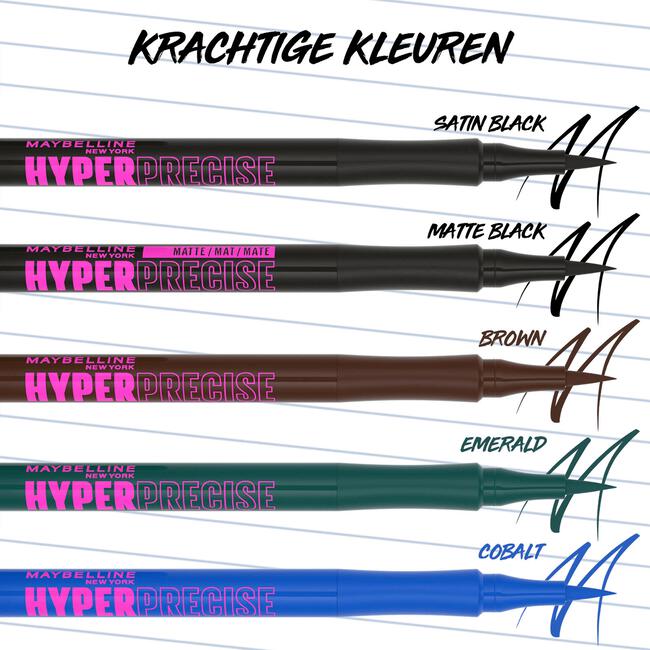 Maybelline New York Hyper Precise All Day Liquid Eyeliner 720 Parrot Cobalt