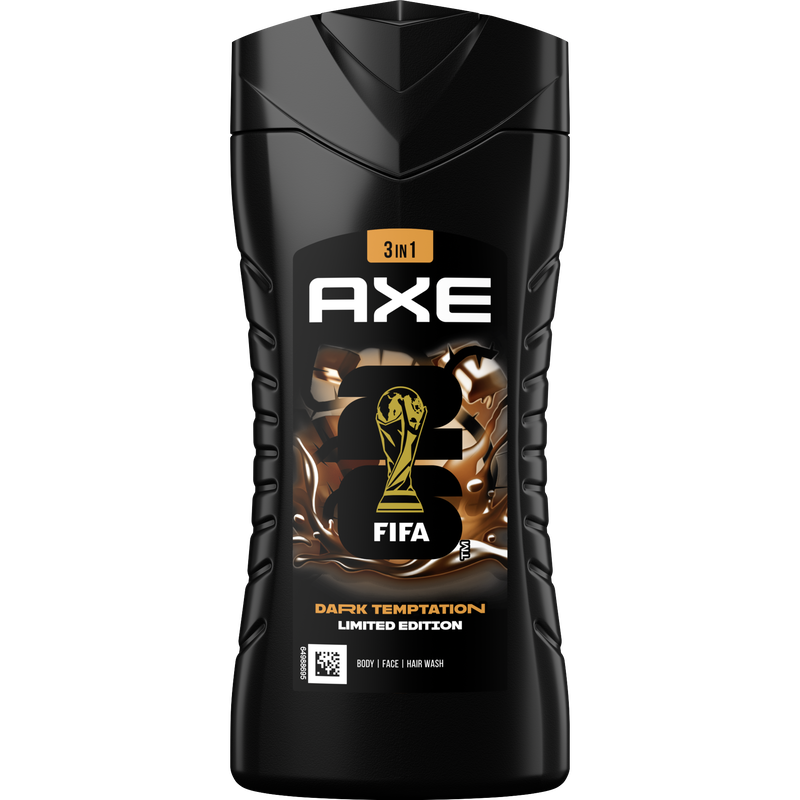 AXE Dark Temptation 3-in-1 Douchegel 250 ML