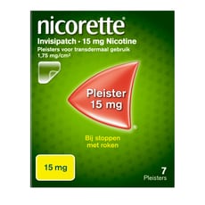 Nicorette Pleister 15 mg Nicotine 7 Stuks
