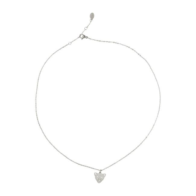 BiSjU Jewellery Ketting met Locked Eye Silver Plated - SS