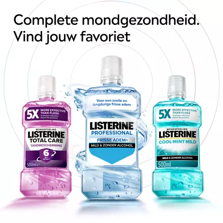 Listerine® Professional Frisse Adem+ Mondwater 500 ML