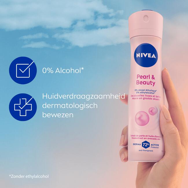 NIVEA Pearl & Beauty Anti-Transpirant Deodorant Spray 35 ML