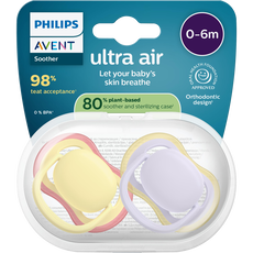 Philips Avent Fopspeen Ultra Air 0-6M SCF087/03 2 stuks