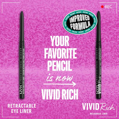 NYX Professional Makeup Vivid Rich Mechanical Pencil Sapphire Bling