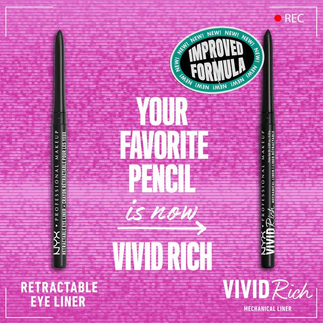 NYX Professional Makeup Vivid Rich Mechanical Pencil Sapphire Bling