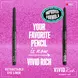 NYX Professional Makeup Vivid Rich Mechanical Pencil Sapphire Bling