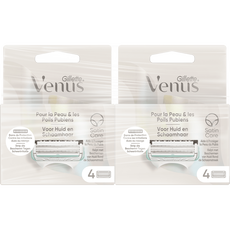 Gillette Venus Voor Huid en Schaamhaar Navulmesjes Duopak 2x4 Stuks