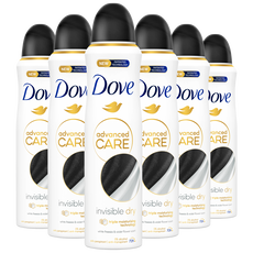 Dove Deodorant Spray Invisible Dry Anti-transpirant 150 ML Multipack 6 stuks