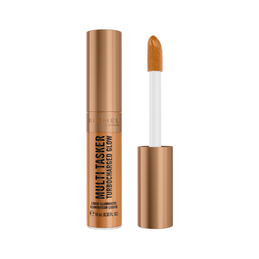 Rimmel London Multi-Tasker Turbocharged Glow Liquid Illuminator Bronzer 008