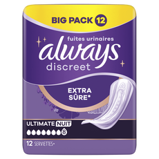 Always Discreet Incontinentieverband Ultimate Night