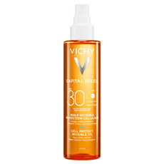 Vichy Capital Soleil Cell Protect Onzichtbare Zonnebrand Olie SPF30 200 ML