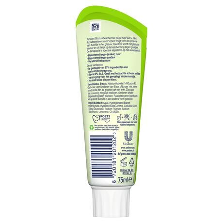 Prodent Kids 6+ jaar Glazuurbeschermer Tandpasta 75 ML