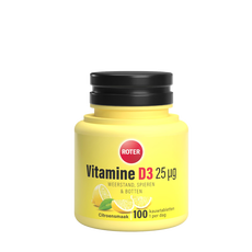 Roter Vitamine D3 25Mg Citroen 100 Stuks