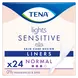 TENA Lights Sensitive Normal Incontinentie Inlegkruisjes 24 stuks