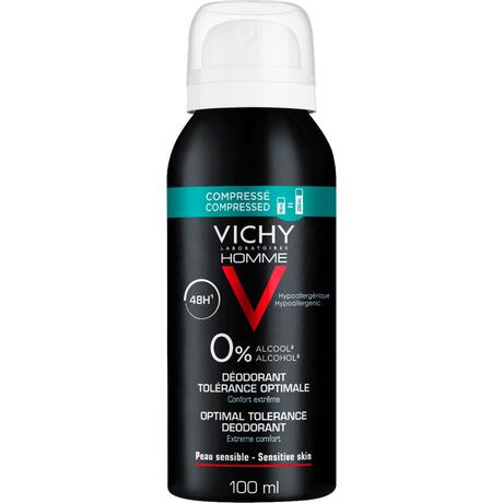 Vichy Homme Deodorant Spray Compressed 100 ML