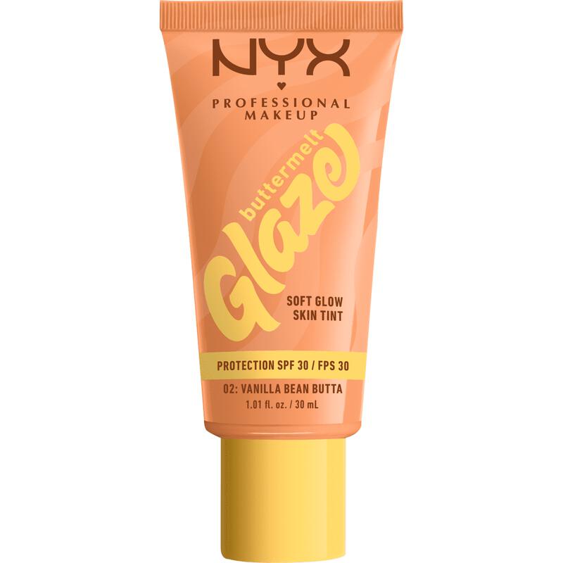 NYX Professional Makeup Buttermelt Glaze Skin Tint SPF30 2 Vanilla Bean
