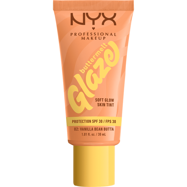 NYX Professional Makeup Buttermelt Glaze Skin Tint SPF 30 2 Vanilla Bean Butta