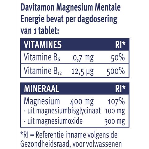 Davitamon Magnesium Mentale Energie 30ST
