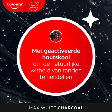 Colgate Max White Charcoal Tandpasta 75 ML