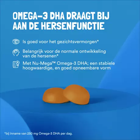 Yummygums Kids Vegan Omega 3 Suikerarm 45 stuks
