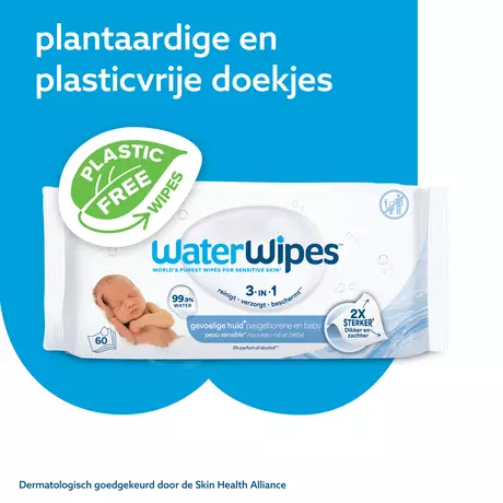 WaterWipes Billendoekjes 12x60 stuks