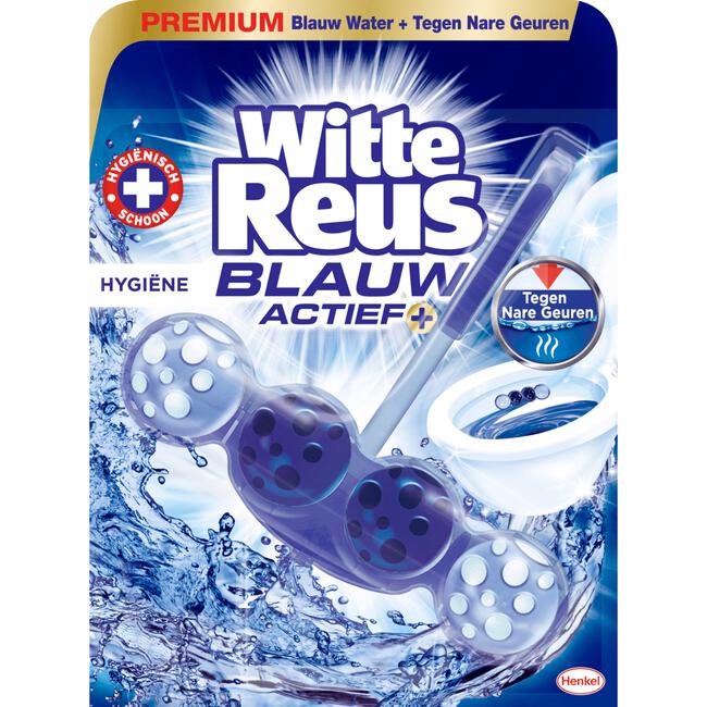 Witte Reus Toiletblok Blauw