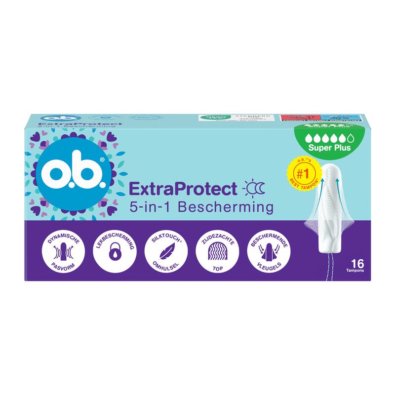 o.b.® Extra Protect Super Plus Tampons 16 Stuks