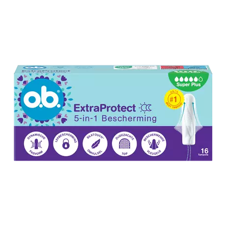 o.b.® Extra Protect Super Plus Tampons 16 Stuks