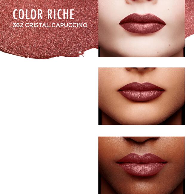 L'Oréal Paris Color Riche Satin 362 Cappuccino Crystal Rood Lippenstift 4,5 GR