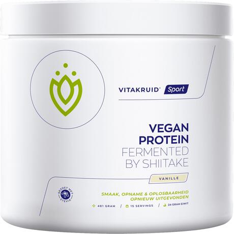 Vitakruid Vegan Proteïnepoeder Vanille 461 GR