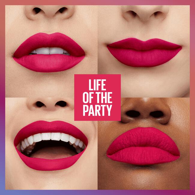 Bereiken veeg Gemakkelijk Maybelline New York SuperStay Matte Ink Lipstick 390 Life of the Party 5 ML  5 ML | Etos