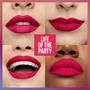Maybelline New York SuperStay Matte Ink Lippenstift 390 Life of the Party