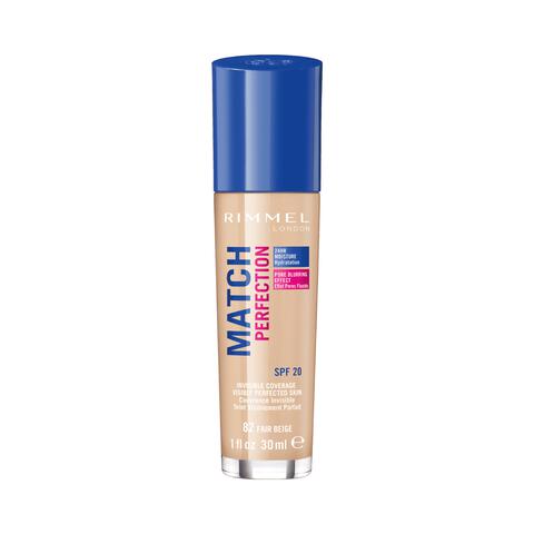 Rimmel London Match Perfection Foundation 082 Fair Beige