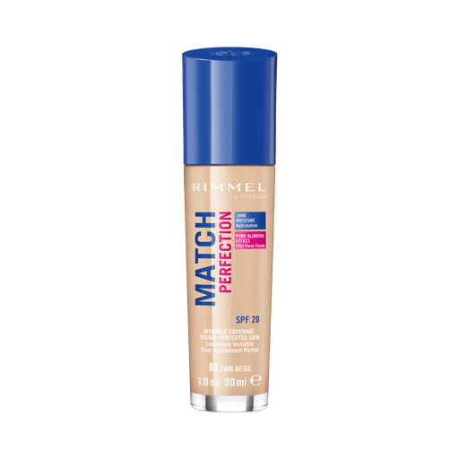 Rimmel London Match Perfection Foundation 082 Fair Beige