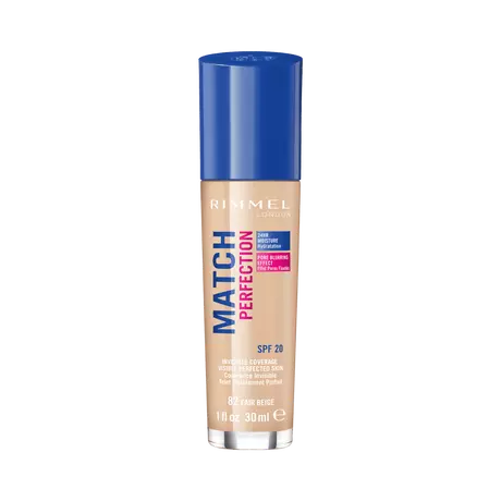 Rimmel London Match Perfection Foundation 082 Fair Beige
