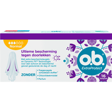 o.b. Extra Protect Tampons Normal 16 Stuks