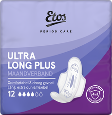 Etos Ultra Long Plus Maandverband 12 stuks