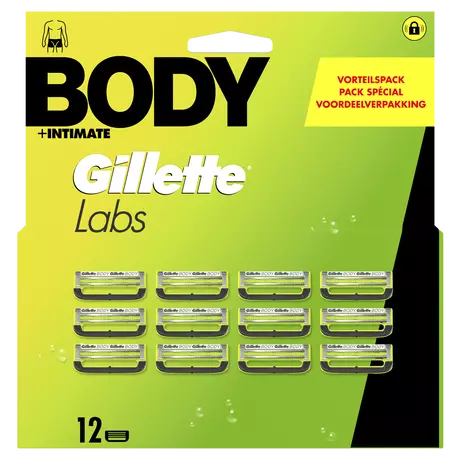 GilletteLabs Body Navulmesjes 12 stuks