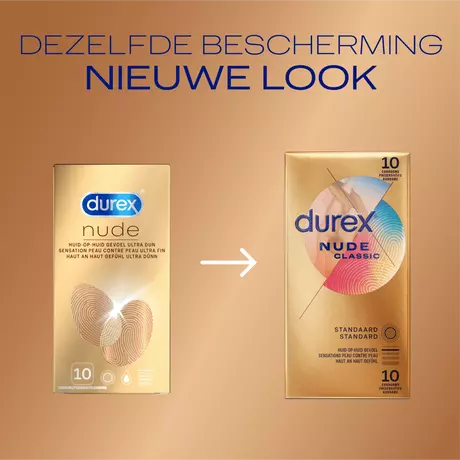 Durex Nude Classic Condooms 10 stuks