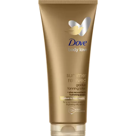Dove DermaSpa Summer Revived Medium-Dark Tanning Bodylotion 200 ML